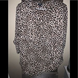Torrid leopard print Harper size 0, fits xl
